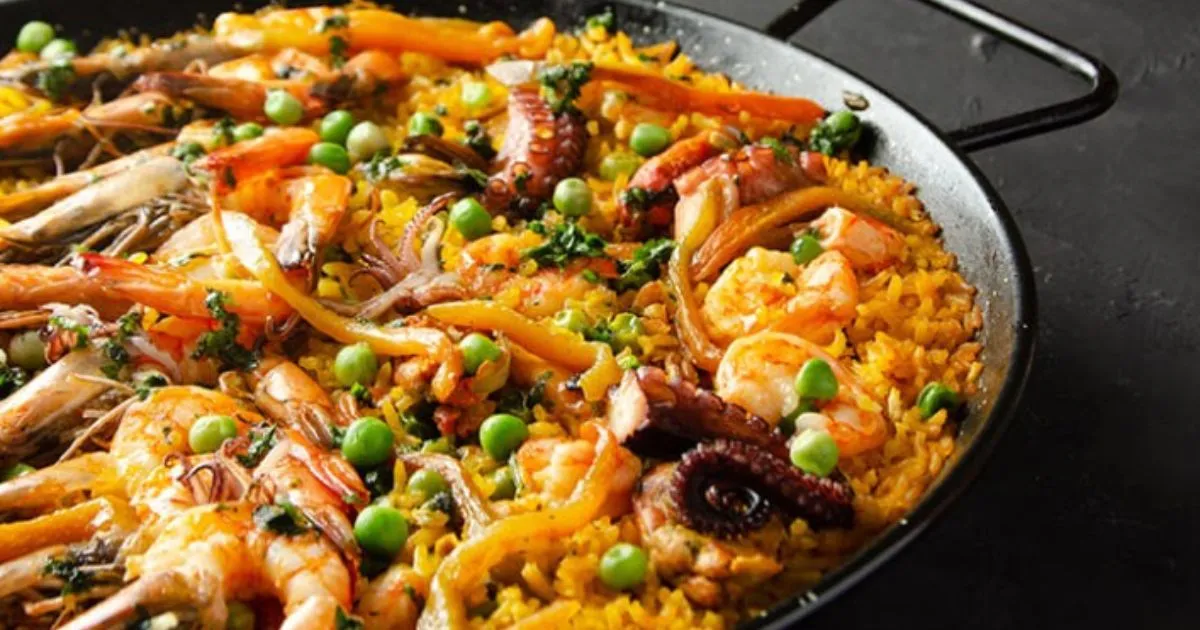 Paella de Frutos do Mar